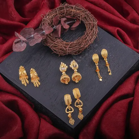 Exclusive Earrings Combo Of 4 For Women