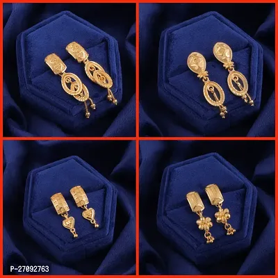 Exclusive Earrings Combo Of 4 For Girls And Womens Design By Delfa