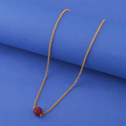 Exclusive Golden Alloy Necklace For Women