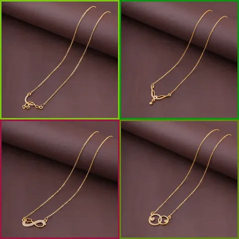 Exclusive Golden Alloy Chain For Women