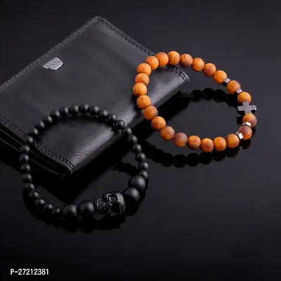 Exclusive Daily Wear Bracelete Combo Of 2 For Mens-thumb0