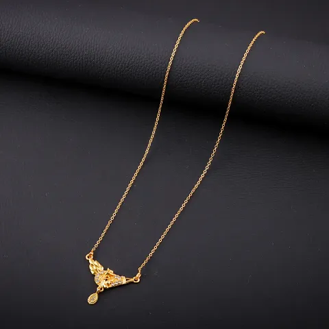 Latest Golden Alloy Chain For Women