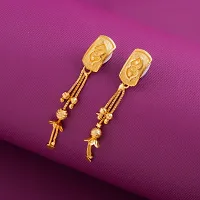 Stylish Golden Alloy Earrings For Women Combo Of 2-thumb2