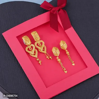 Exclusive Earrings Combo Of 2 For Girls And Womens Design By Delfa