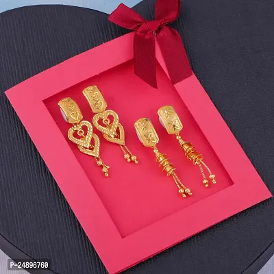 Exclusive Earrings Combo Of 2 For Girls And Womens Design By Delfa-thumb0