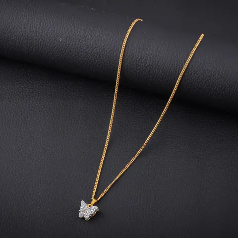 Fancy Alloy Golden Chain For Women