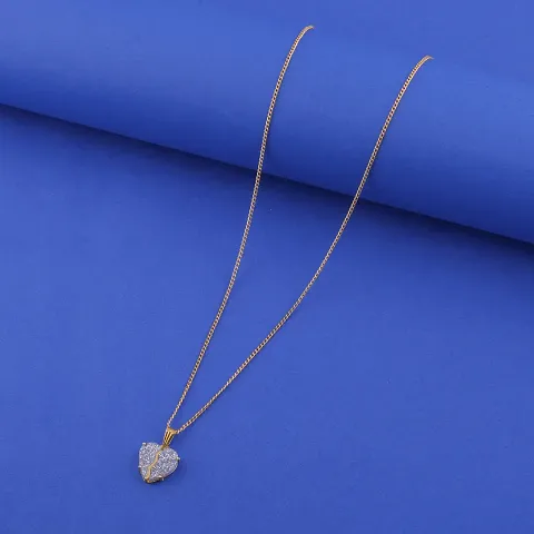 Exclusive Golden Alloy Necklace For Women