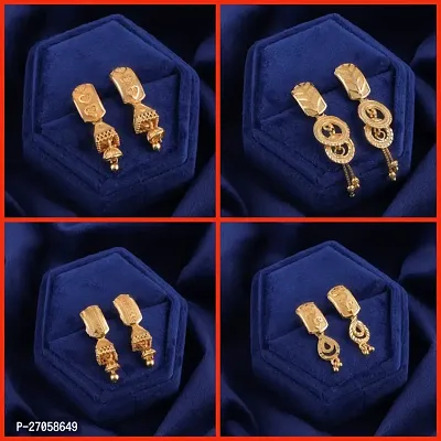 Exclusive Earrings Combo Of 4 For Girls And Womens Design By Delfa-thumb0