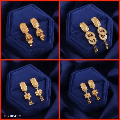 Exclusive Earrings Combo Of 4 For Girls And Womens Design By Delfa-thumb0