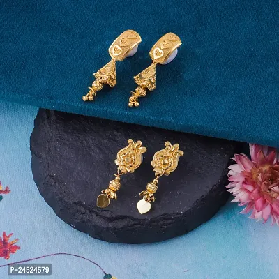 Exclusive Earrings Combo Of 2 For Girls And Womens Design By Delfa