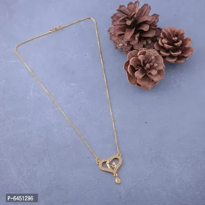 Heart Shape Pendant With Beautiful Box Chain Jewellery Design-thumb3