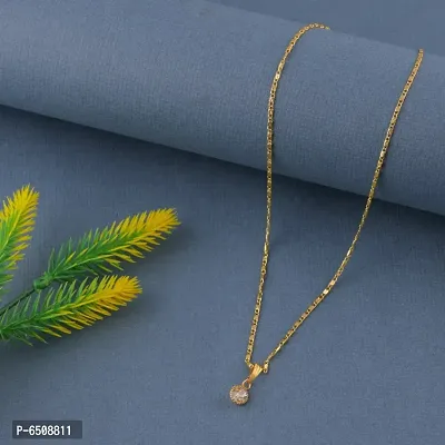 Gold-plated pendant necklace - Gold-coloured/E - Ladies | H&M IN