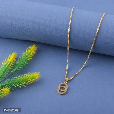 Gold Plated 1 Gm Cute Pendant,Necklace Jewellery,Chain,Pendant-thumb0