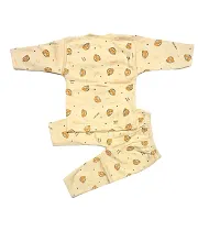 Kids Yellow T-shirt and Pyjama Clothing set-thumb1