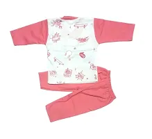 Kids Red T-shirt and Pyjama Clothing set-thumb1