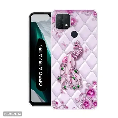 Stylish Back Cover For Oppo A15/Oppo A15S