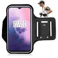 TDG Sports Running Arm Band Case for TDG Oneplus 7 Pro Black-thumb2