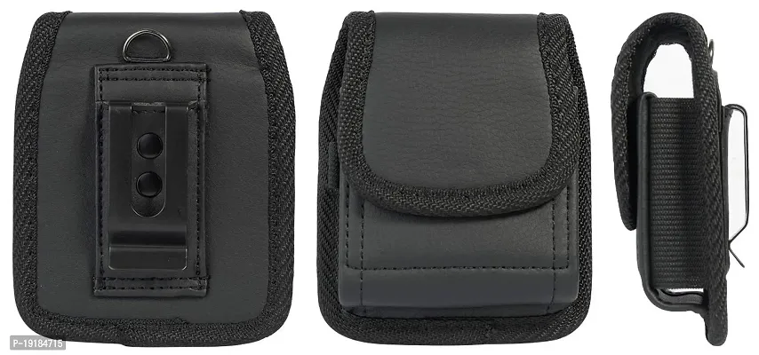 TDG Belt Pouch Holster for Flip phones compatible with Samsung Galaxy Flip 5, Flip 4, Flip 3, Motorola Razr 5, Razr 4, Vivo X Flip, OPPO Find N2-thumb4