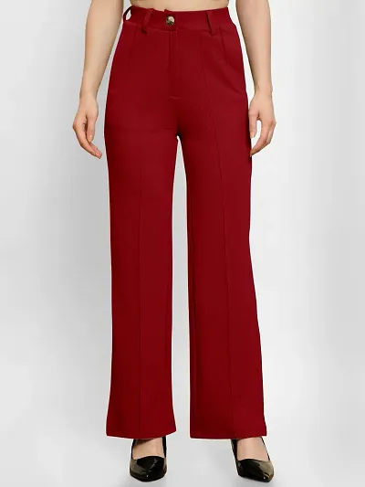 Hot Selling Solid Trouser for Women
