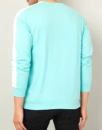 AUSK Men's T-Shirts Full Sleeves Round Neck Regular Fit (Sky Blue-Medium)-thumb1