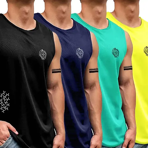 New Launched Polyester Gym Vest 