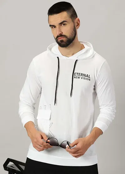 Mens Trendy Graceful Hooded Tees