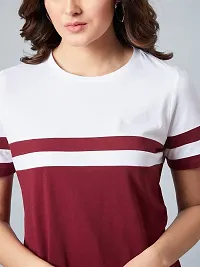 AUSK Casual T-Shirt for Womens(Red-Medium)-thumb4