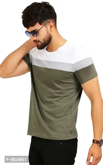 AUSK Men's Regular Fit T-Shirt(Multicolor 2_XX-Large)-thumb3