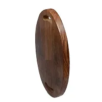 Kombuis kitchenwarereg; Wooden Oval Chopping Board/Cheese Board with Handle for Home/Kitchen/Cafeacute;/Pantry-thumb2