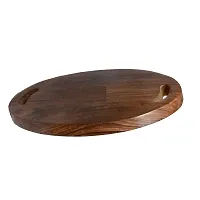 Kombuis kitchenwarereg; Wooden Oval Chopping Board/Cheese Board with Handle for Home/Kitchen/Cafeacute;/Pantry-thumb3