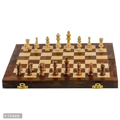 Wooden Chess Board of Premium Quality Chess Board (16 Inches)-thumb0
