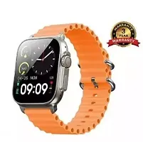 New T800 Ultra Smart Watch with Advanced Bluetooth Calling, Heart Rate Tracking SmartwatchMotion Record | Heart Monitor , Blood Pressure Monitor Android and iOS Compatible (Assorted colour Strap, Free-thumb1