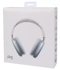 P9 Plus Compatible Air-pods On-Ear Headphone Max Bluetooth Headset with Mic (Multicolour)##15-thumb1