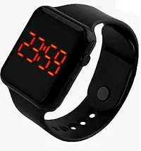 Goldenize fashion Kids Digital Date and Time Black Dial LED Watch for Stylish Kids Unisex Birthday Gift Digital Watch for Boys  Girls-Kids-thumb1