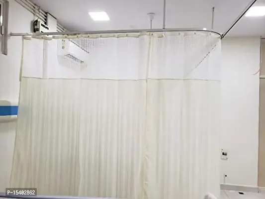 Ankit Enterprise - Cream Color Hospital ICU/Clinic/Ward Curtain of Different Sizes