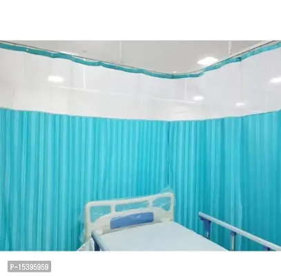 Ankit Enterprise - Sea Green Color Hospital ICU/Clinic/Ward Curtain of Different Sizes