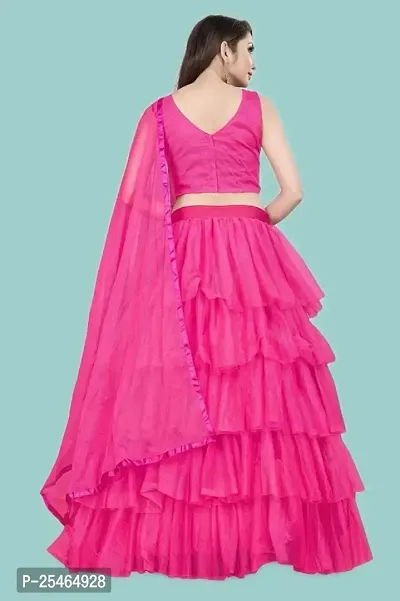 Princess Classy Fancy Ruffle  Lehanga Cholis-thumb2