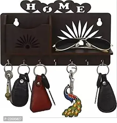 Best Quality Wood Key Holder for Home Decor-thumb0