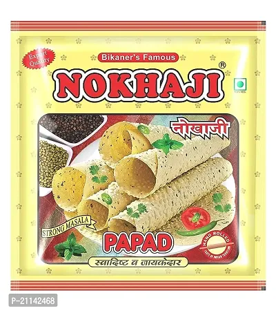 Nokhaji Strong Masala Papad Pack Of 1