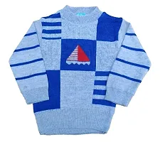Kids winter wear woolen Boys sweater (Pack of 1)-thumb1