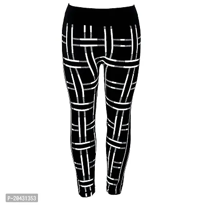 Aayush Premium Ripped Jeggings | Skinny Jeggings | Low Waist Jeggings | Colored Jeggings | HIGH Waisted Jeggings | Denim Jeggings All Available (2280 Black and White Colored Jeggings)-thumb2