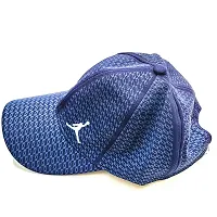 Aayush Premium Stuff Colorful and Stylish Baseball CAPS for Men and Women (Jordan Dark Blue Baseball CAPS)-thumb2