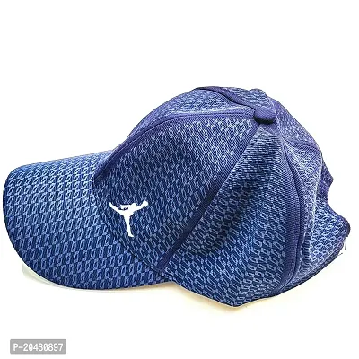 Aayush Premium Stuff Colorful and Stylish Baseball CAPS for Men and Women (Jordan Dark Blue Baseball CAPS)-thumb3