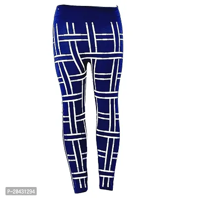 Aayush Premium Ripped Jeggings | Skinny Jeggings | Low Waist Jeggings | Colored Jeggings | HIGH Waisted Jeggings | Denim Jeggings All Available (2380 Blue and White Colored Jeggings)-thumb4