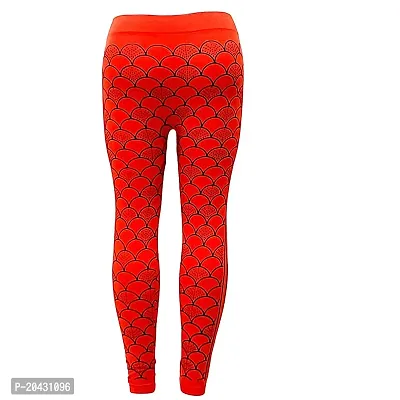 Aayush Premium Free Size Ripped Jeggings | Skinny Jeggings | Colored Jeggings | HIGH Waisted Jeggings | Denim Jeggings | Checkered Jeggings | Solid Jeggings (3080 RED Black Pattern Jeggings)-thumb5