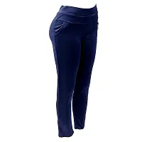 Aayush Premium Ripped Jeggings | Skinny Jeggings | Low Waist Jeggings | Colored Jeggings | HIGH Waisted Jeggings | Denim Jeggings All Available (43108 Royal Blue Solid Jeggings)-thumb3