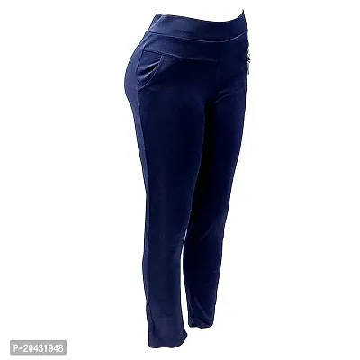 Aayush Premium Ripped Jeggings | Skinny Jeggings | Low Waist Jeggings | Colored Jeggings | HIGH Waisted Jeggings | Denim Jeggings All Available (43108 Royal Blue Solid Jeggings)-thumb4