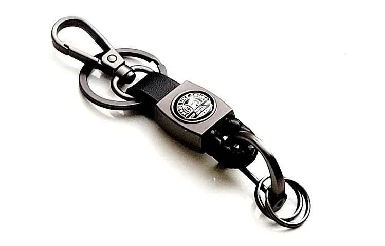 AAYUSH LEATHER KEYCHAINS AND KEYRINGS COMPATIBLE WITH CARS AND BIKES (Mercedes | Bmw | Audi | Tata | Suzuki | Hyundai | Honda | Royal Enfield | Toyota)