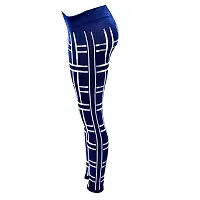 Aayush Premium Ripped Jeggings | Skinny Jeggings | Low Waist Jeggings | Colored Jeggings | HIGH Waisted Jeggings | Denim Jeggings All Available (2380 Blue and White Colored Jeggings)-thumb2