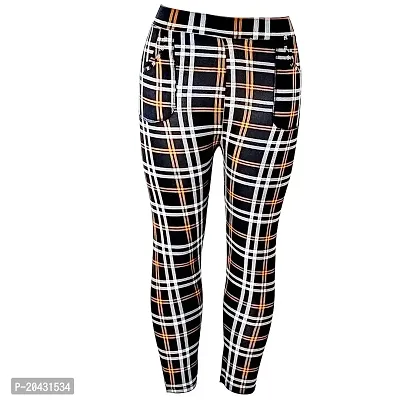 Aayush Premium Ripped Jeggings | Skinny Jeggings | Low Waist Jeggings | Colored Jeggings | HIGH Waisted Jeggings | Denim Jeggings All Available (1170 Black White Yellow Colored Jeggings)-thumb3